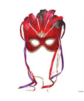 Red Venetian Mask