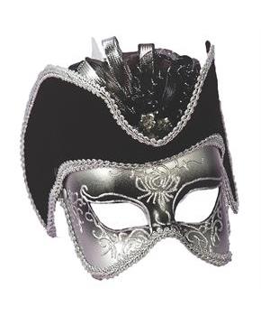 Silver Venetian Mask
