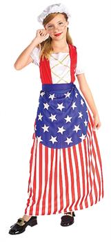 Girl's Betsy Ross Costume