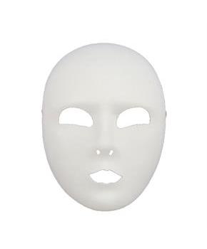 White Face Mask