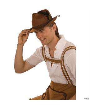 Brown Oktoberfest Hat