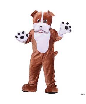 Adult Bull Dog Mascot Costume