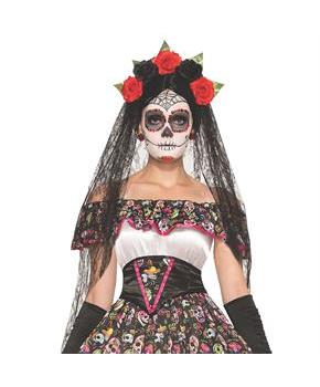 Day Of The Dead Veil