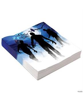 ZOMBIE PARTY NAPKIN 13 X 13IN