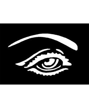 Eye Brass Stencil