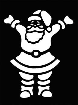 Santa Stencil