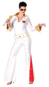 chinese dress ladies Women's Elvis Presley Costume – Halloween Hallway main image 1