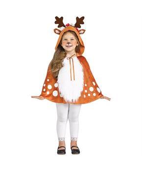 CAPE DEER HOODED TODDLER