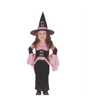 Pink Witch Toddler Costume