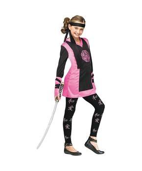Girl's Dragon Ninja Costume