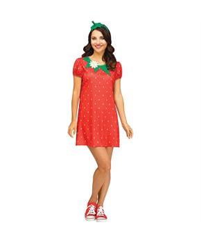 STRAWBERRY CUTIE ADULT COSTUME