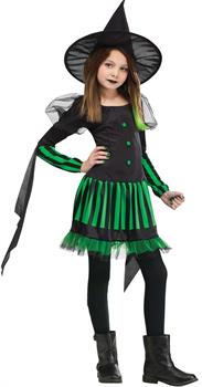 Girl's Bad Witch Costume