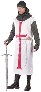 Men's Templar Knight Costume