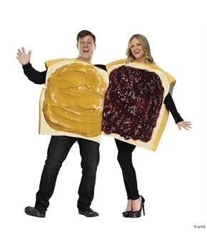 Adult Peanut Butter and Jelly Costume