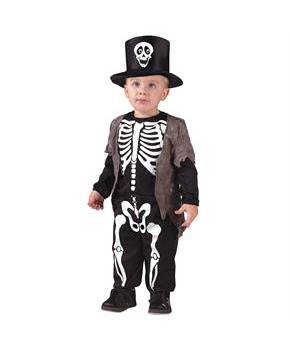 Toddler Happy Skeleton Costume