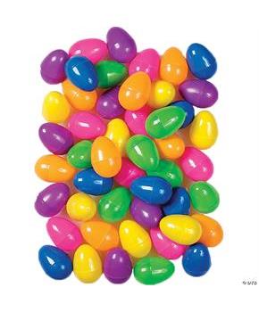 Easter Eggs Bag Of 48 Plastic