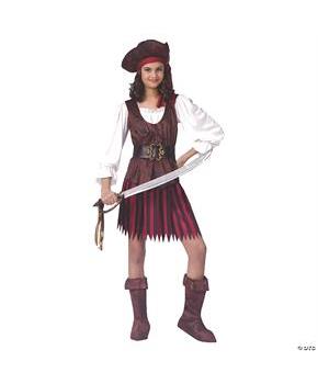 High Seas Buccaneer Girl Costume