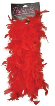 Boa 5Ft Feather Red