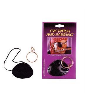 Eye Patch and Earring
