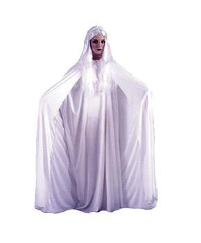 White Hooded Cape