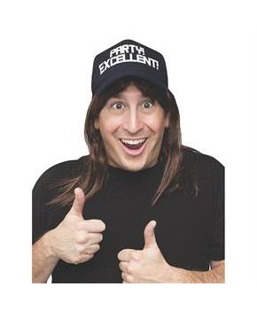 SNL Wayne Wig With Hat