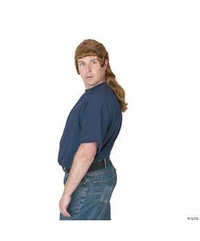 Mullet Old School Flat Wig