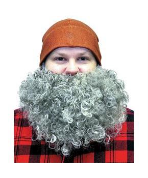 Beard Big And Curly Grey