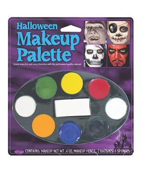 Halloween Makeup Tray 8 Colors Accessory