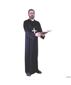 Men's Priest Adult Costume