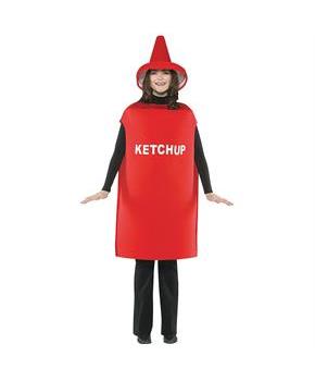 Adult Ketchup Costume