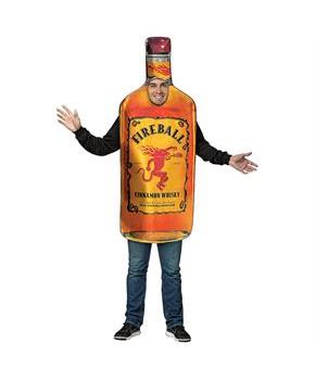 Fireball - Get Real Bottle Costume