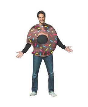 Adult Doughnut With Bite Costume