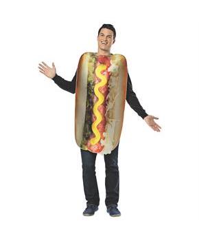 Adult Loaded Hot Dog Costume