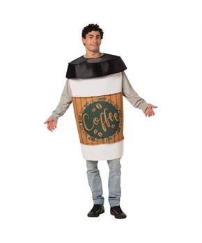 Coffee 2 Go Adult Costume