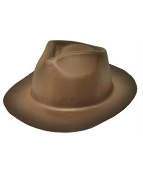 Gangster Hat Brown Foam