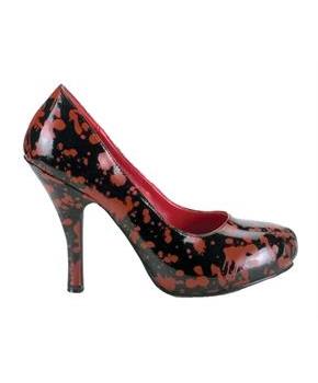Shoe Bloody Black & Red Size