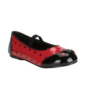 Black Red Ladybug Child Shoes