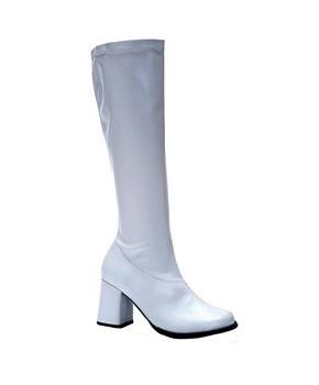 White Go Go Boot