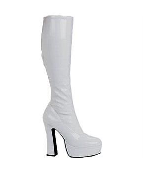 Chacha White Boots