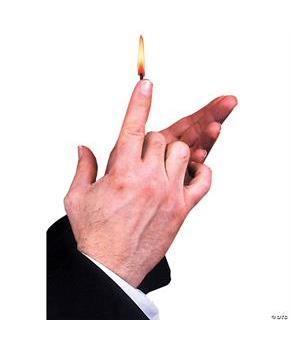 Finger Flame Chlt. Only