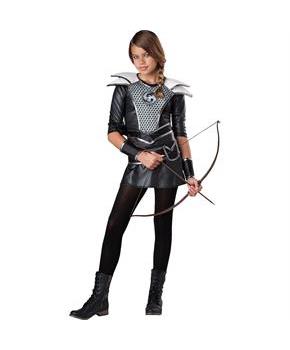 Girl's Midnight Huntress Costume