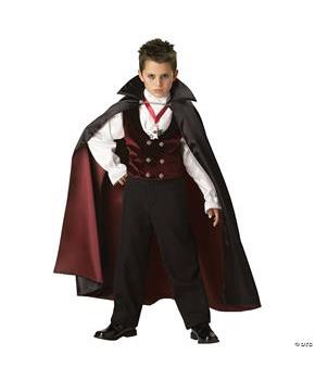 Gothic Vampire Boy's Costume