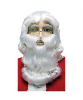 Santa Set Wig White