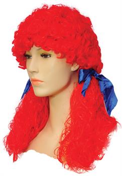 CLOWN AUGUST RED WIG