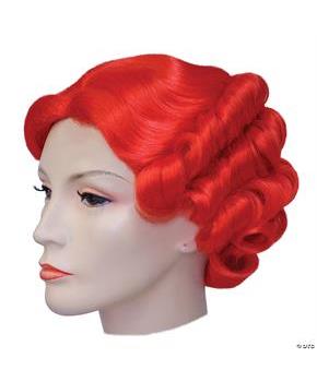 Screen Goddess Wig Clown Red KAF7