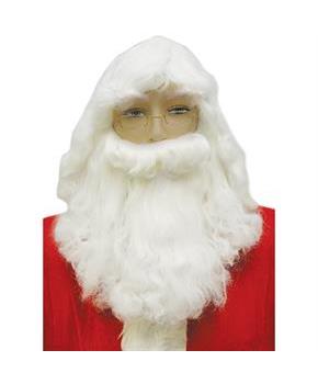Santa Set beard and wig White