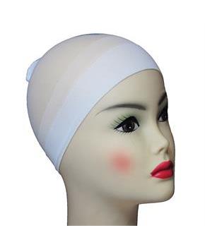 WIG STOCKING CAP WHITE