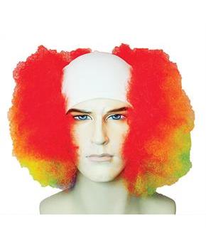 BALD CURLY CLOWN RAINBW