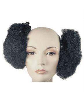 AFRO PUFF SET BLACK