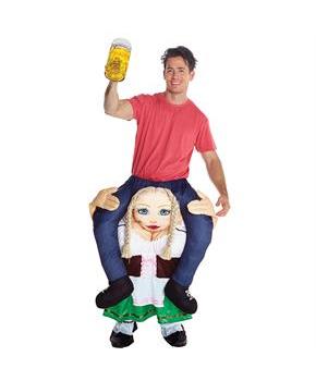 German Beer Wench Piggyback Ad Costume
